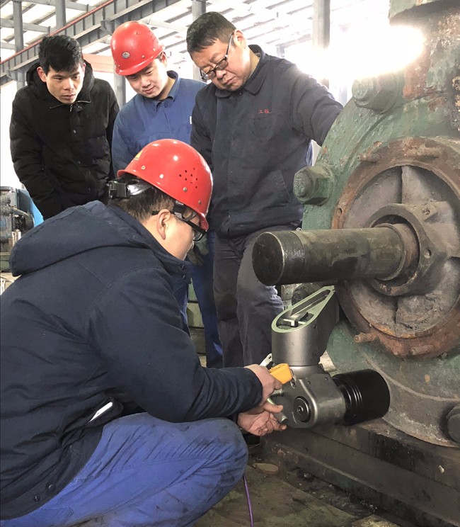 平頂山某國企閥門廠現場