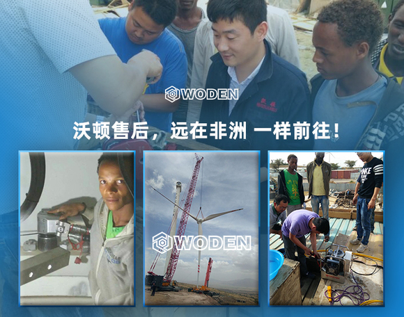 沃頓液壓扳手非洲售后服務情景